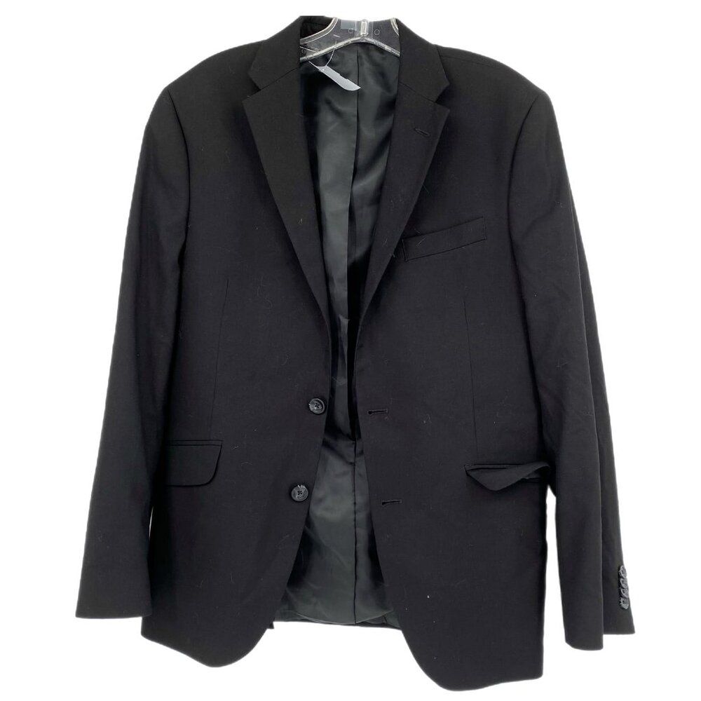 Kenneth Cole Black Button Basic Jacket Blazer | S… - image 1